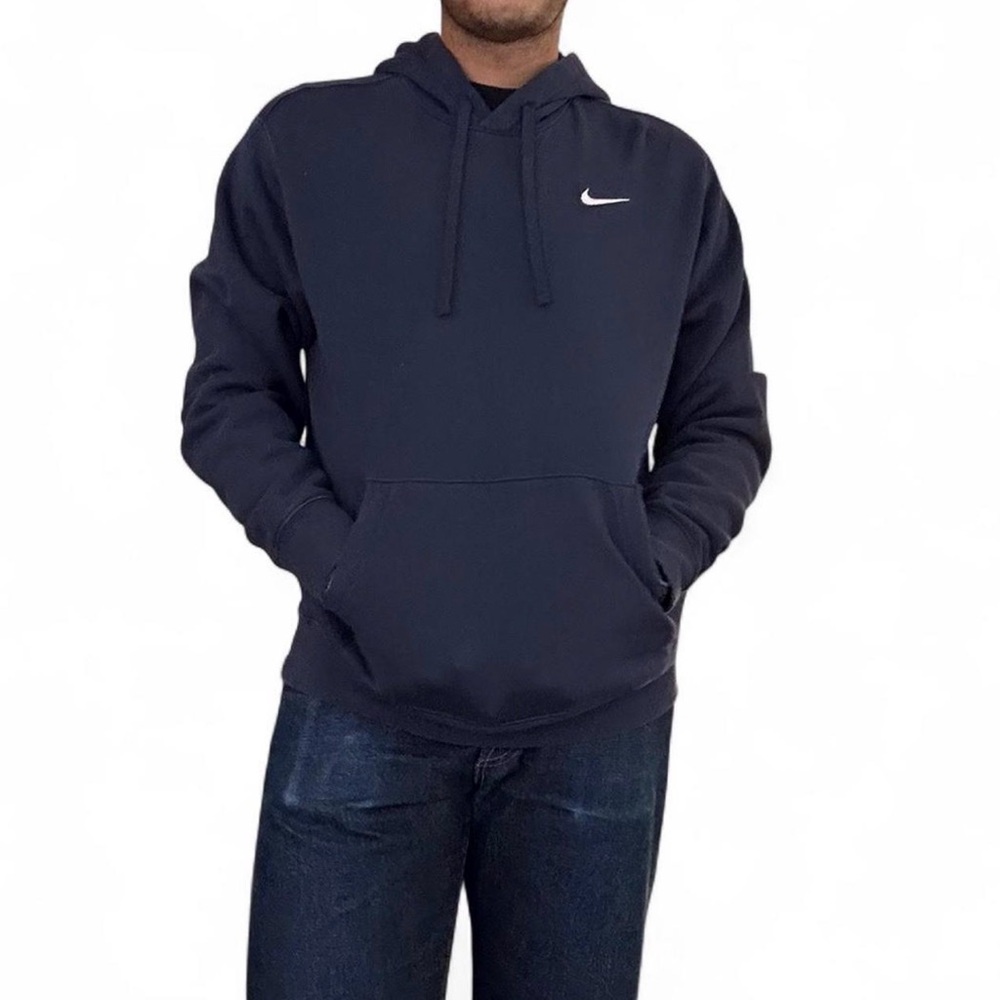 Nike Men's Dark Blue Hoodie
